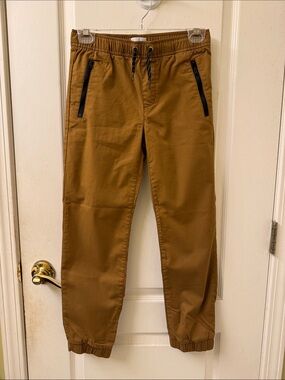 NWOT Boy’s Casual Drawstring Jogger Pants - Brown